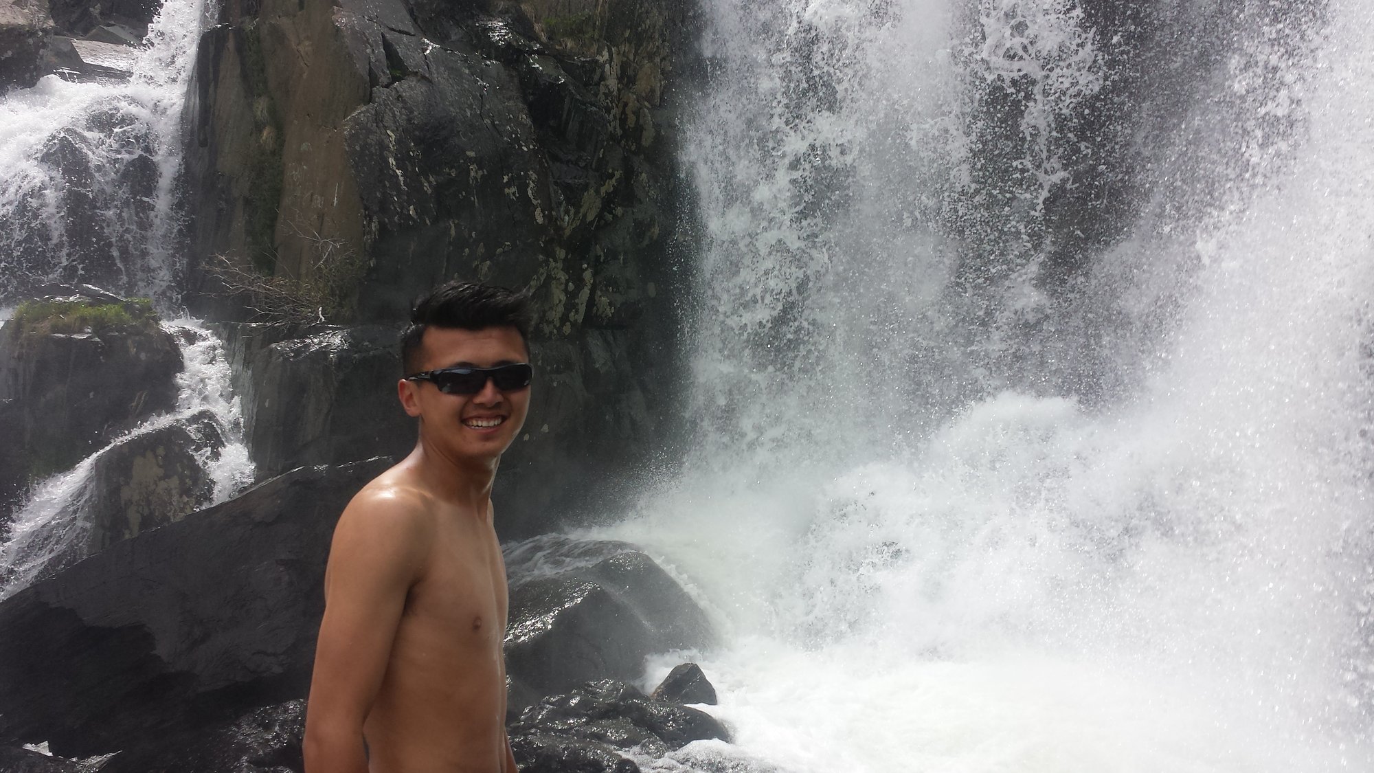 Waterfall in baga turgen
