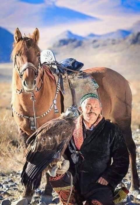 HUNTING WITH EAGLES