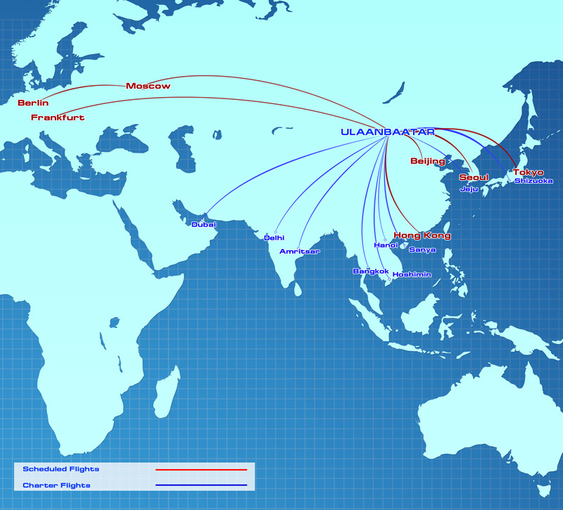 How to get to mongolia